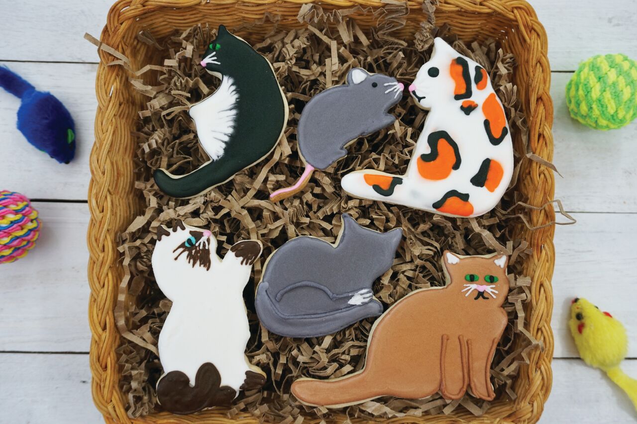 6 Piece Cat Cookie Cutter Set The Cookie Cutter Shop