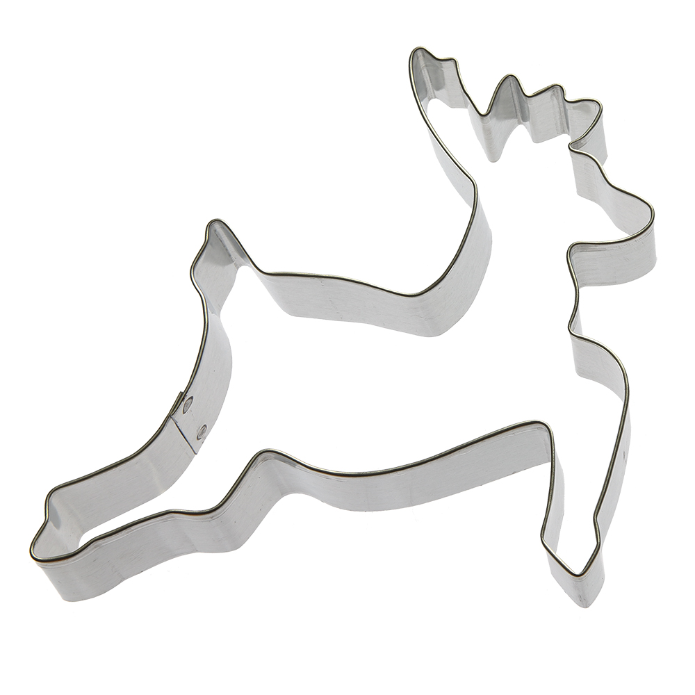 Cookie cutters Christmas cookie cutter Christmas deer cookie cutter Winter theme cutter
