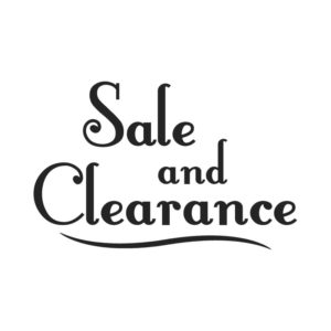 Sale ~ Clearance