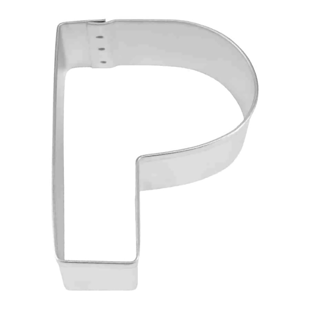 Alphabet Letter P cookie cutter