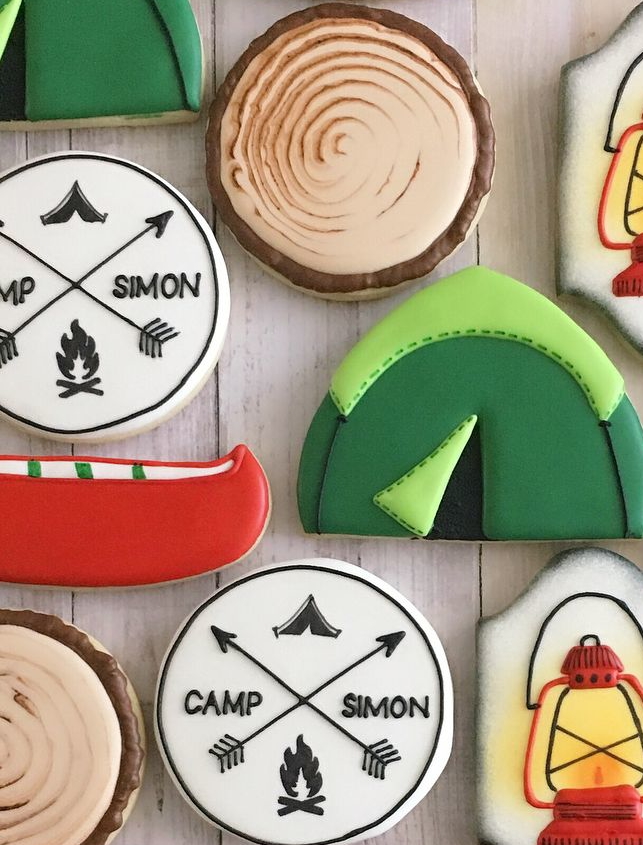 9 Piece Camping Cookie Cutter Set The Cookie Cutter Shop
